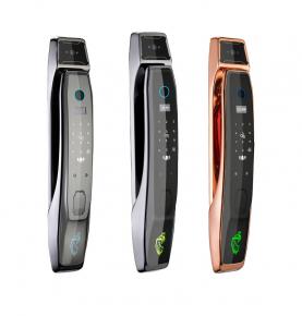 Smart Door Lock With Camera Fingerprint RFID Key WiFi APP Control Biometric Lock