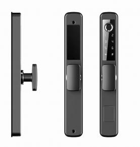 Tuya APP Waterproof Smart Fingerprint Password Card Door Lock Aluminum Alloy  - 副本