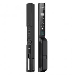3D Face Recognition Waterproof Smart Door Lock Aluminum Biometric lock Digital Keyless lock for Glass Sliding