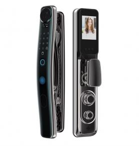 Fully Automatic Smart Biometric Fingerprint Face Recognition Tuya App Remote control Door Lock