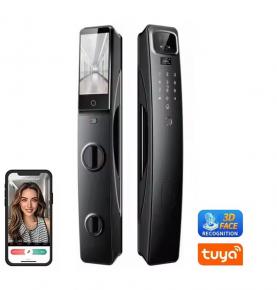 Palm Vein 3D Face Recognition Smart Lock Tuya App Digital Door Lock Biometric Fingerprint Camera Smart Lock
