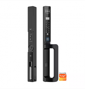 Fully Automatic Waterproof Outdoor Video Intercom Door Lock 3D Face Recognition Smart Door Lock Palm Print Unlocking TT APP Lock