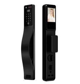 3D Face Recognition With Video Intercom Feature Biometric Fingerprint Smart Door Lock 