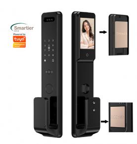 Fingerprint Biometric Smart Lock 3D Facial Recognition Lock APP Controlled Electronic Digital Door Lock