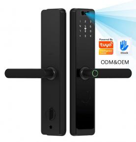 Fingerprint Smart Door Lock BLE Password Keyless Apartment Room Lock Tuya APP Digital Door Lock