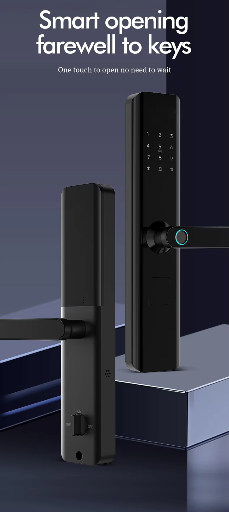Apartment Hotel Fingerprint Password Smart Door Lock-8.jpg