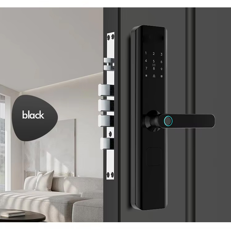 Apartment Hotel Fingerprint Password Smart Door Lock-20.jpg