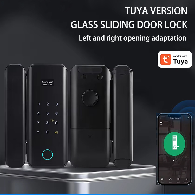 Fully Automatic Frameless Glass Door Smart Lock-6.jpg