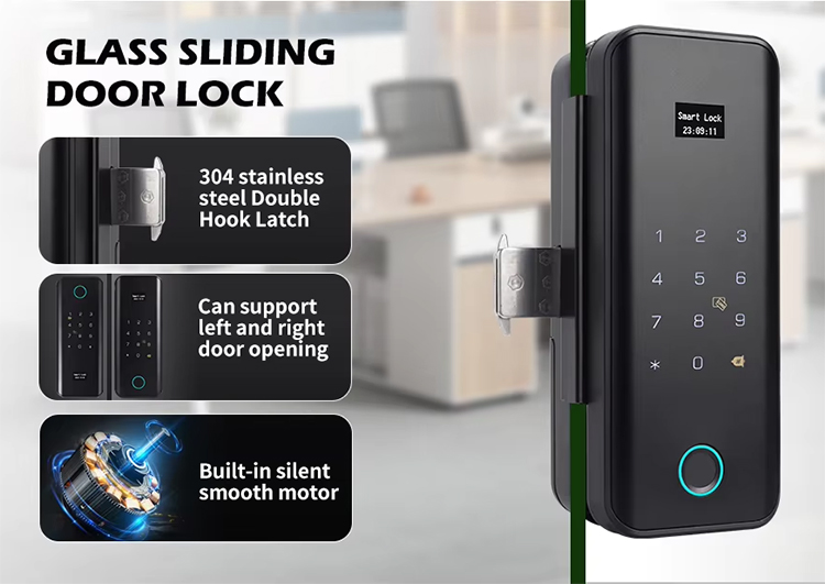 Fully Automatic Frameless Glass Door Smart Lock-8.jpg